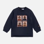 Hust and Claire navy sweatshirt 'Asger'