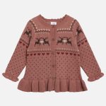 Hust and Claire cardigan Xmas 'Caia'