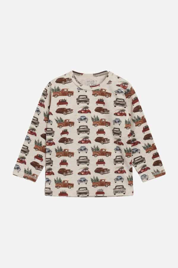 Hust and Claire longsleeve cars Xmas 'August'