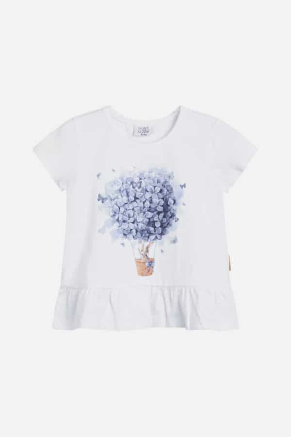Hust&Claire T-shirt flower balloon 'Atina'