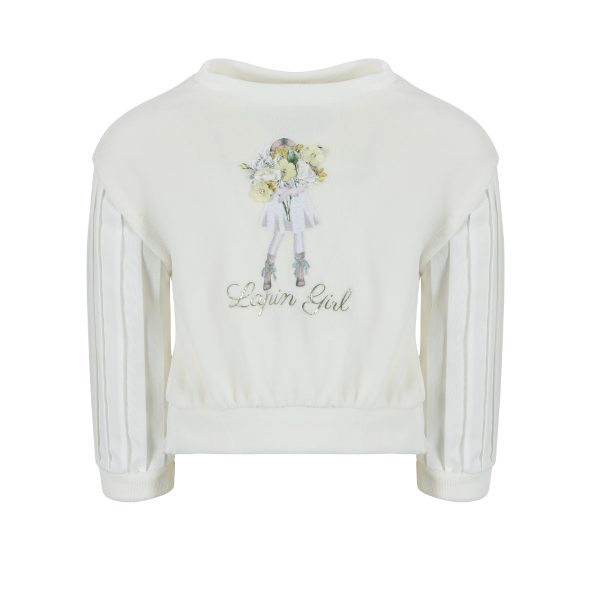 Lapin House blouse offwhite 'Lapin girl'