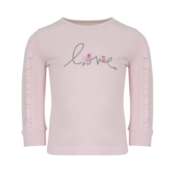 Lapin House roze longsleeve 'Love'