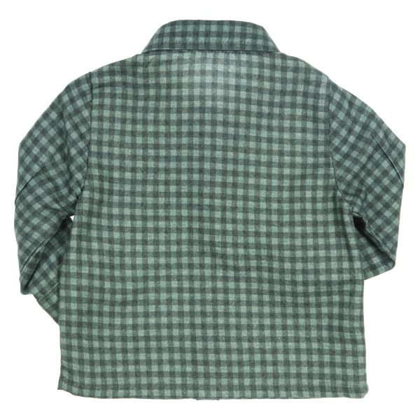 GYMP groen geruit hemd 'Winnefred'