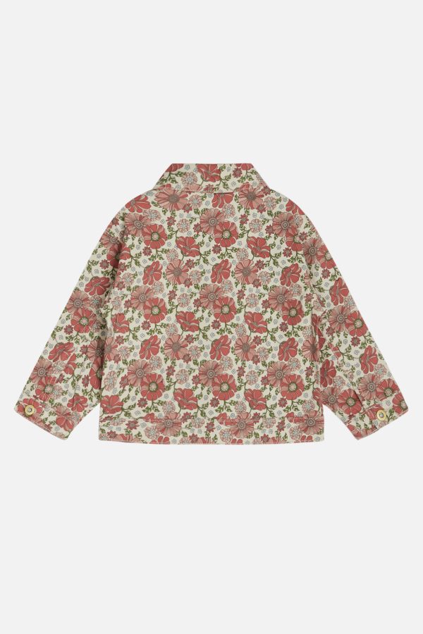 Hust&Claire zomerjas met bloemenprint 'Ely'